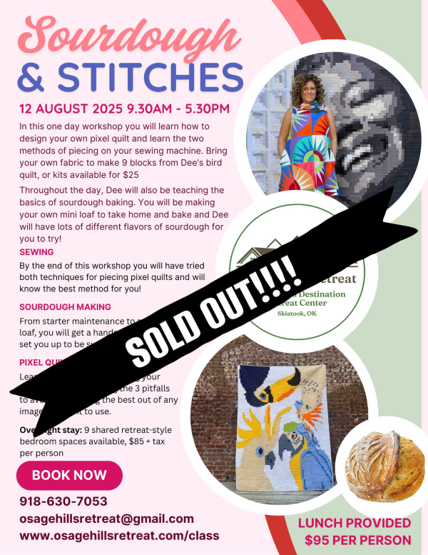 Sourdough & Stitches Class